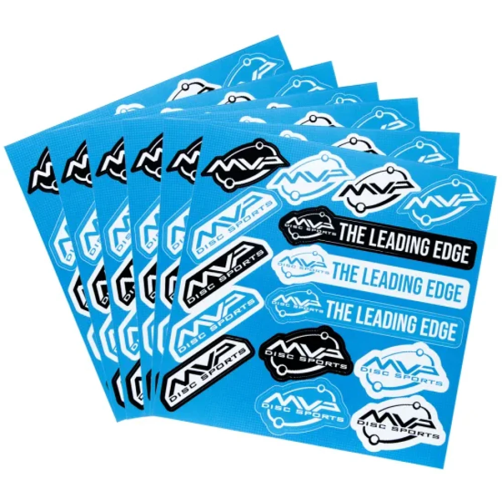MVP Disc Sports | Stickerbogen | Aufkleber